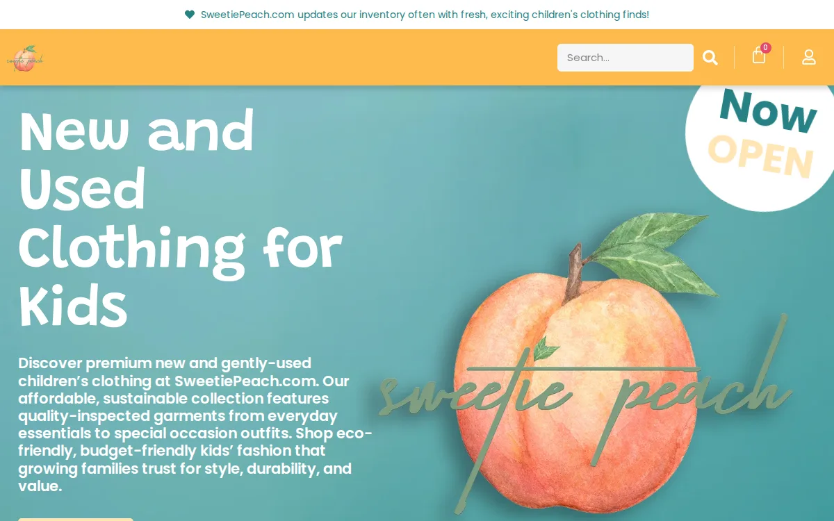 SweetiePeach children's clothing store